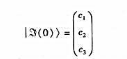 某个三能级体系的哈密顿矩阵表示为另外两个可观测量A和B的矩阵表示为式中,λ和μ都是正实数.（a)某个