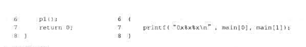 以下由两个目标模块ml和m2组成的程序，经编译、汇编、链接后在计算机上执行，结果发现即使pl函数中没