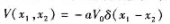 一个无限深方势阱中放人两个全同玻色子（式2.19).两者通过势场有微弱的相互作用:（V0是具有一个无