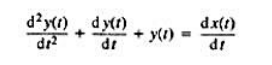 一个输入为x（t)和输出为y（t)的因果线性时不变系统S，其微分方程为现在要用H（s)=1/（s+1