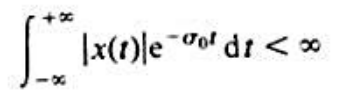 对于某一具体的复数s，若变换的模是有限的，即若|X（s) |证明：变换X（s) 在s=s0=σ0+j