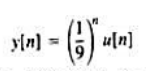 设y[n]为试确定两个不同的信号.其每一个都有一个z变换为X（z)，且满足下列条件：（1)[X（z)