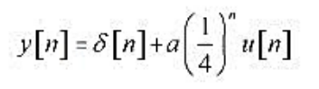 关于一个输入为x[n]，输出为y[n]的离散时间线性时不变系统，已知下列情况：（1) 若对全部n， 