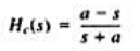 双线性变换（bl near transf nation) 是一个从有理拉普拉斯变换H（s) 求得一个