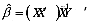可以证明，用矩阵表述有（见附录C)：a.当x变量之间有完全共线性时，会发生什么情况？b.你怎样知道可