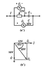 题4. 9（a')图和题4. 9（b')图所示的电路中，设伏特计内阻为无限大，安培计内阻为零。图中题