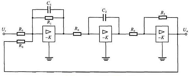 由运算放大器组成的控制 系统模拟电路如图2-13所示，试求闭环传递函数uv（s)/Ui（s)。图2由