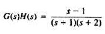 （a)再次考虑例11.2的反馈系统：，K＜0时的根轨迹图如图11-30（b)所示。对某一K值，闭环极