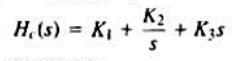 本题要考虑设计跟踪系统的几个例子。对于图11-58所示的系统，其中Hp（s)是一个其输出要被控制本题
