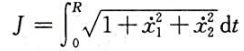 已知性能指标为求J在约束条件t2+x2 1=R2和边界条件x1 （0) =-R, x2 （0) =0