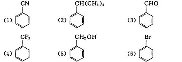 下列化合物在通常情况下哪些能发生傅-克反应？哪些不能发生傅-克反应？