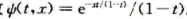 已知函数 将x作为参数,t为复变数,试应用柯西公式将 表为回路积分.对回路积分进行积分变数的代已知函