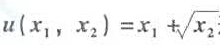 哪种偏好可用如同形式的效用函数表示？效用函数是u（x1，x2)的单调变换吗？What kind of