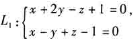 求过点A（1，2，1)，而与两直线和平行的平面方程。求过点A(1，2，1)，而与两直线和平行的平面方