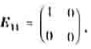 在线性空间M2（R)中。定义线性变换T2为其中矩阵是一个固定的矩阵，求线性变换T2在基在线性空间M2
