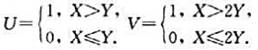 设二维随机向量（X,Y)在矩形G={（x,y)|0≤x≤2,0≤y≤1}上服从均匀分布,记求U和V的
