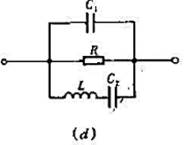 试求题6-20图所示各电路的谐振角频率的表达式. 请帮忙给出正确答案和分析，谢谢！