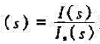 在题9-27（a)图中,响应为电流i（t),求网络函数H及单位冲激响应h（t).若电流源电流is（L