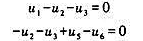 图题1-6电路中电压u3的参考极性已选定,若该电路的两个KVL方程为（1)试确定u1、u2、u≇图题