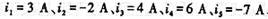 电路如图题1-10所示.已知i6=5A.求其余各支路电流以及 如果少给一个电流条件,例如i6,本电路