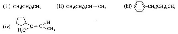 用6个碳或6个碳以下的卤化物合成下列化合物.