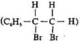 1,2-二溴-1-苯乙烷;有几组不等同的质子？它的核磁共振谐如下:图中有三组峰,指明每组峰信号的质1
