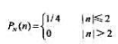 有一叠加性噪声的信道，输入符号x是离散的，取值+1或-1，噪声N的概率密度为则输出的Y=X+N是一个