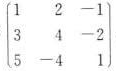 求下列矩阵的逆矩阵：（1)（2)（3)求下列矩阵的逆矩阵：(1)(2)(3)请帮忙给出正确答案和分析