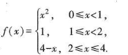 已知函数（1)写出ƒ（χ)的定义域,画出函数ƒ（χ)的图形;（2)求ƒ（0),ƒ（1.2),ƒ（3)