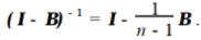 设B是元素全为1的n阶矩阵（n≥2),证明:（1)（k≥2为正整数);（2)设B是元素全为1的n阶矩