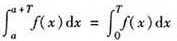 设f（x)是在（-∞,+∞)定义的以T为周期的连续函数,即对任意的x,总成立f（x)=f（x+T),