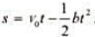 一质点沿半径为R的圆周按规律运动，v0、b都是常量。（1)求t时刻质点的总加速度：（2)t为何值时一
