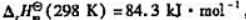 （1)由附表六中查出试计算.（2)计算298K下反应（3)若已知（2)中反应的计算该反应的(1)由附