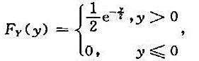 设X与Y是两个相互独立的随机变量，X在[0，1]上服从均匀分布，Y的概率密度为（1)求（X，Y)的联