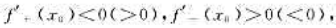 证明:若函数f在点x0处有则x0为f的极大（小)值点.证明:若函数f在点x0处有则x0为f的极大(小