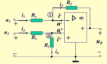 求输出电压与输入电压的关系。
