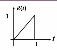 已知激励波形如图所示，求uC（t)（t＞0)。已知激励波形如图所示，求uC(t)(t＞0)。请帮忙给
