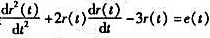 方程描述的系统是（).A.线性时不变B.非线性时不变C.线性时变D.非线性时变E.都不对方程描述的系
