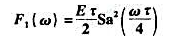 已知三角脉冲f1（t)的傅里叶变换为试利用有关定理求的傅里叶变换的波形如图3-37所示.已知三角脉冲