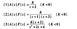 在教材11.3节中关于根轨迹作图规则都是针对K＞0条件给出的,讨论K＜0应如何修改相应的规则.分别绘