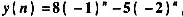 已知一离散系统的状态方程和输出方程表示为给定当n≥0时,x（n)=0和.求:（1)常数a,b;（2)