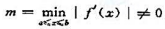 设x*是f（x)=0在区间[a,b]上的根xA∈[a.6]是x*的近似值,且 求证:设x*是f(x)