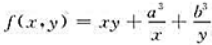 设（a＞0,b＞0),则（).A.是f（x,y)的驻点,但非极值点B.是f（x,y)的极大值点C.是