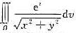计算，其中Ω由z=√（x2+y2)与z=2围成。计算，其中Ω由z=√(x2+y2)与z=2围成。请帮