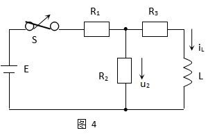 如图4所示电路中，E = 220 V，R1 = 60 W，R2 = 250 W，R3 = 62.5 