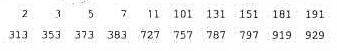 回文素数是指一个数同时为素数和回文数。例如，131是一个素数，同时也是一个回文。757也是回文素数。