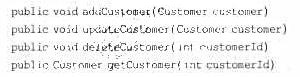 在MySQL的webstore数据库中创建一个客户表customers，它包含的字段及数据类型如下：