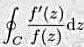 设f（z)在单连通区域D内解析，且不为零，C为D内任何一条简单光滑闭曲线，问积分是否为零？为什么？设