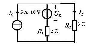 用戴维宁定理求图示电路中的电流I2。