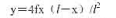 试求图5－2－32所示曲梁B点的水平位移B,已知曲梁轴线为抛物线,方程为EI为常数,承受均布荷载试求